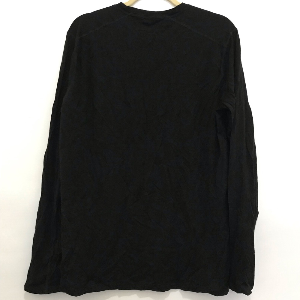 Smartwool Men's Black Long-Sleeve Crew Neck Shirt Size L - Picture 3 of 5